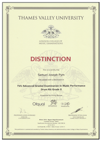 LCM Certificate